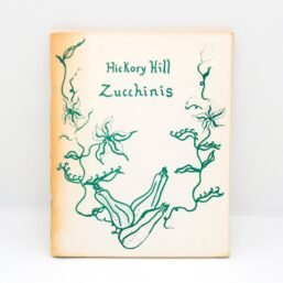 Vintage small press folk cookbook "Hickory Hills Zucchinis" 1980 Albany, New York