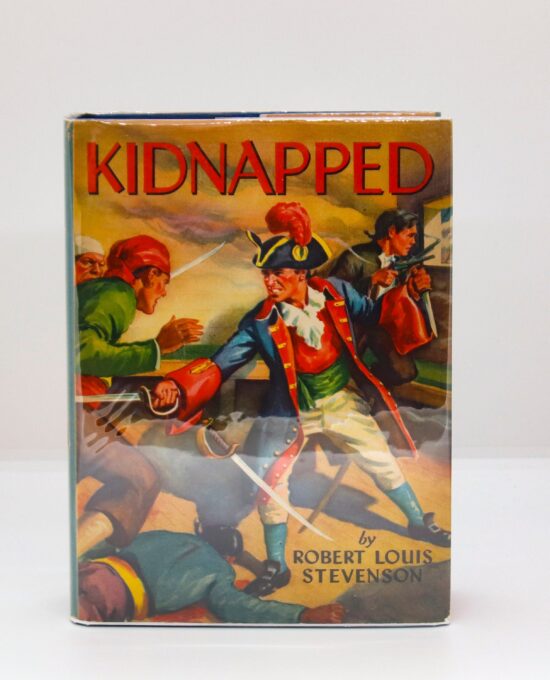 Pristine antique book “Kidnapped” Robert Louis Stevenson c.1935  May be unread!