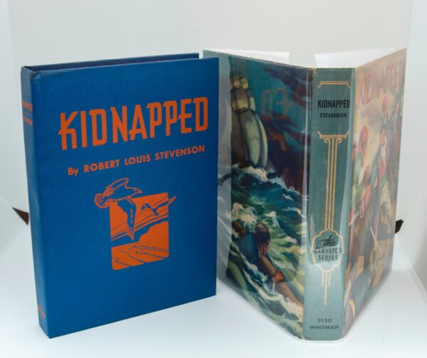 Pristine antique book "Kidnapped" Robert Louis Stevenson c.1935  May be unread! - Image 3