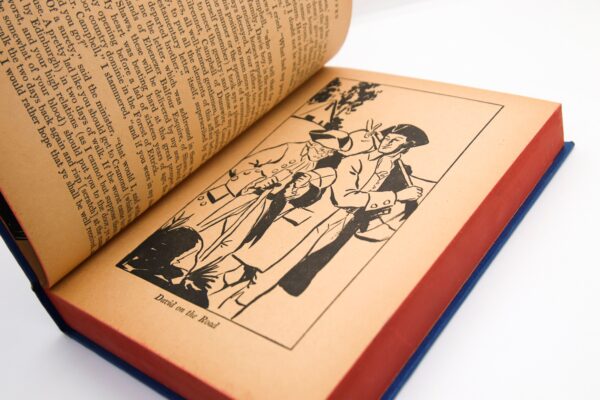 Pristine antique book "Kidnapped" Robert Louis Stevenson c.1935  May be unread! - Image 7