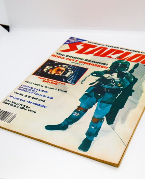 Boba Fett Starlog #50 9/1981 Heavy Metal movie Raiders of the Lost Ark Spielberg Lucas Connery Doctor Who and more!