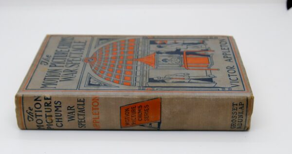 The Motion Picture Chums War Spectacle 1916 First edition Last book of the series  Extremely scarce title Antique children's series book - Image 3