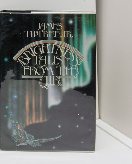 James Tiptree Jr. “Brightness Falls From the Air” [1985] First edition club printing “Country house murder mystery” in space
