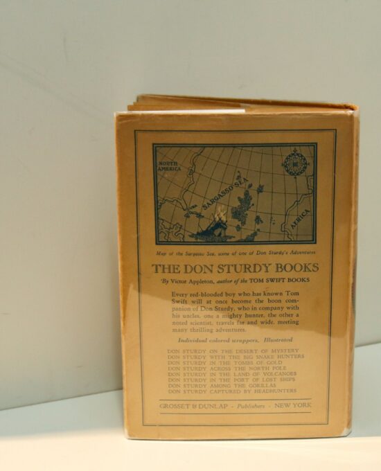 Tom Swift and His Air Ship hardcover in original dust jacket [1929] First edition, later printing Children’s series book #3