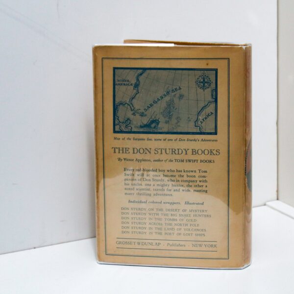 Tom Swift and His Sky Racer Vintage hardcover in original dust jacket [1926] First edition, later printing Children's series book #9 - Image 2