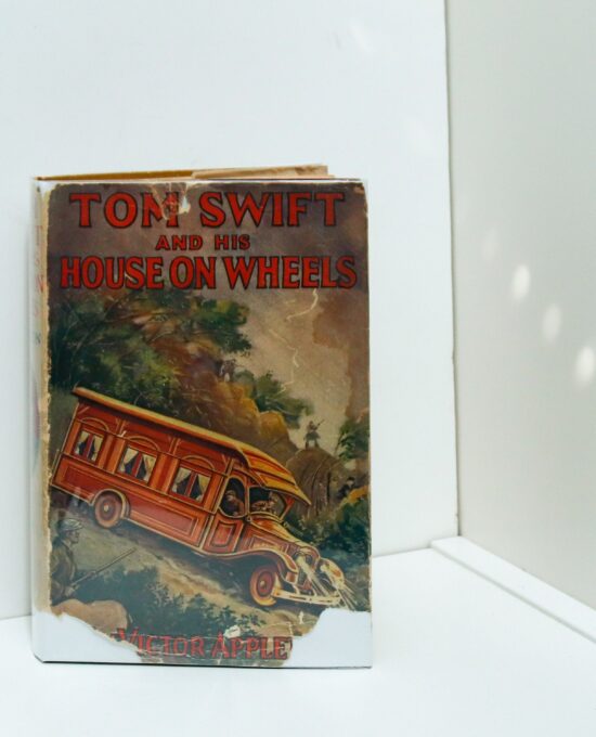 Tom Swift and His House on Wheels First edition vintage hardcover in original dust jacket [1929] Children’s series book #32