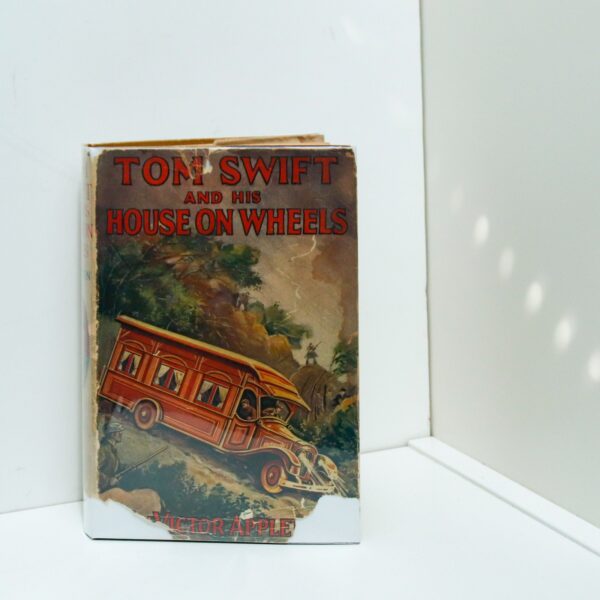Tom Swift and His House on Wheels First edition vintage hardcover in original dust jacket [1929] Children's series book #32