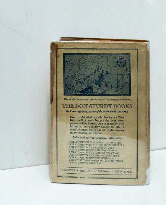 Tom Swift and His House on Wheels First edition vintage hardcover in original dust jacket [1929] Children’s series book #32