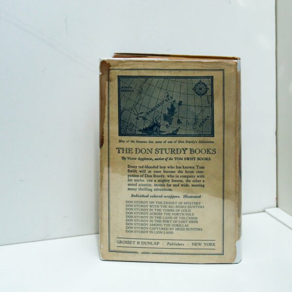 Tom Swift and His House on Wheels First edition vintage hardcover in original dust jacket [1929] Children's series book #32 - Image 2