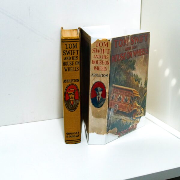 Tom Swift and His House on Wheels First edition vintage hardcover in original dust jacket [1929] Children's series book #32 - Image 3