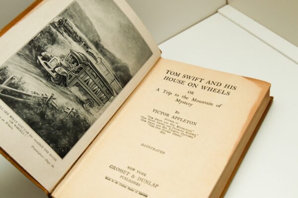 Tom Swift and His House on Wheels First edition vintage hardcover in original dust jacket [1929] Children's series book #32 - Image 7