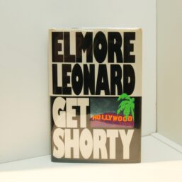 Elmore Leonard First edition "Get Shorty" vintage hardcover novel1990