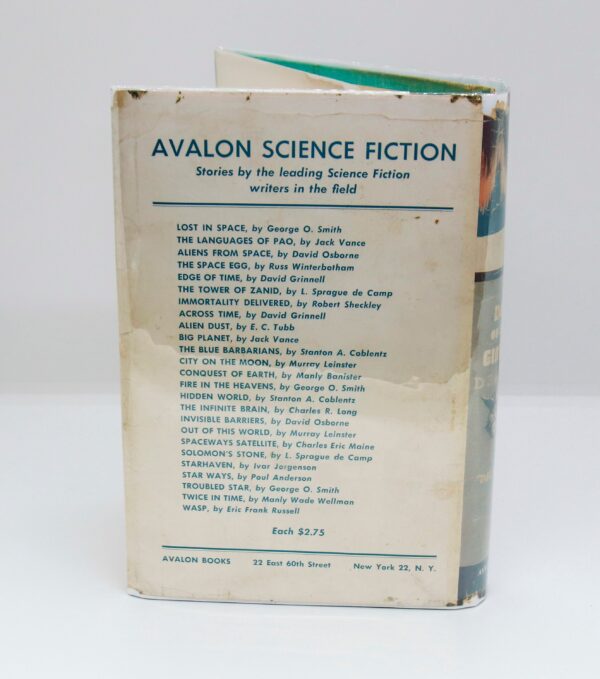 Lester Del Ray "Day of the Giants" First edition 1959 Vintage cloth wrapped hardcover - Image 2