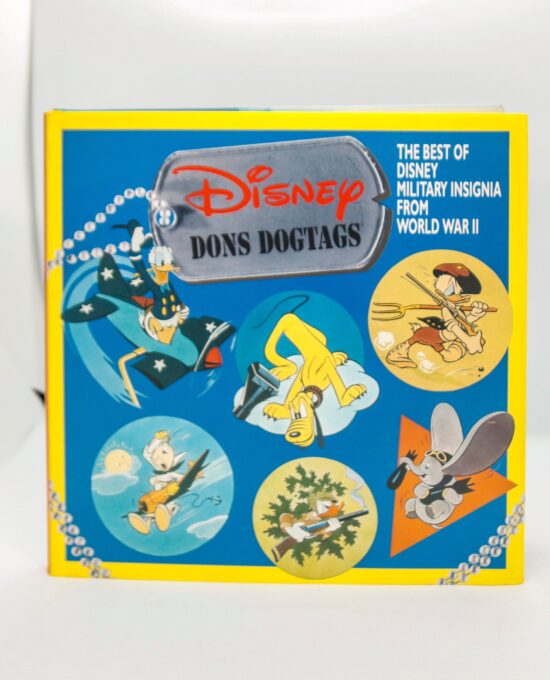 Disney Dons Dogtags First edition 1992 Vintage coffee table history / art book Military insignia from World War II