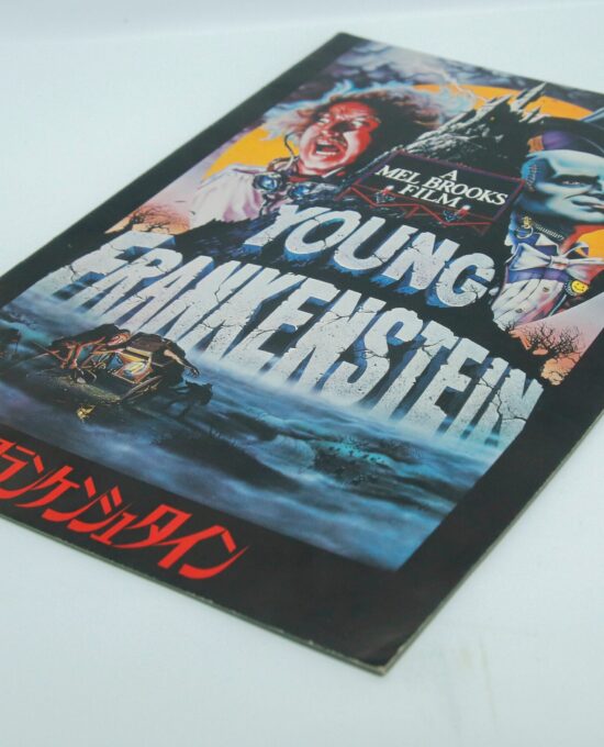 Young Frankenstein Cinema theater program Japanese language 1974 vintage souvenir 4 full-color pages