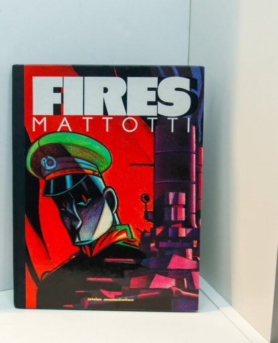 Mattotti “Fires” Limited edition First edition hardcover graphic novel [1988] #487