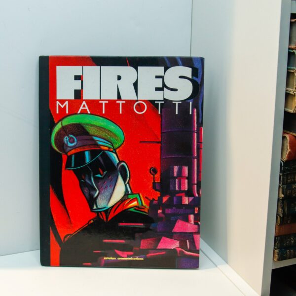 Mattotti "Fires" Limited edition First edition hardcover graphic novel [1988] #487