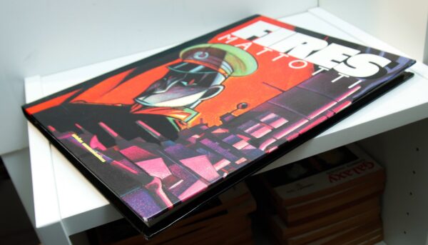Mattotti "Fires" Limited edition First edition hardcover graphic novel [1988] #487 - Image 4