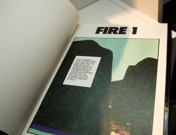 Mattotti "Fires" Limited edition First edition hardcover graphic novel [1988] #487 - Image 7