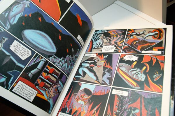 Mattotti "Fires" Limited edition First edition hardcover graphic novel [1988] #487 - Image 8