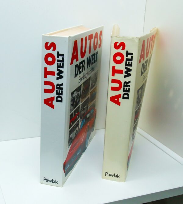Autos of the World [1990] Motorcar encyclopedia First edition 608 pages 1,000s of photographs German language, no English - Image 3