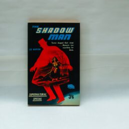 Thriller vintage paperback "The Shadow Man" [1966] The Night Walker is abroad again... Seemingly unread vintage paperback