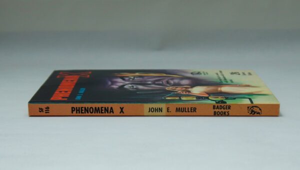 Sensationalistic science fiction "Phenomena X" [1966] Could reality as she knew ever be the same again?!?  Unread vintage paperback - Image 3