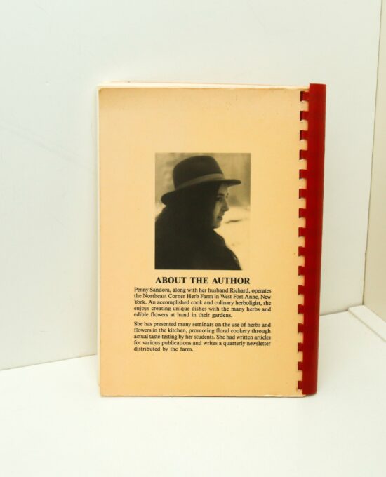 c1989 Cooking w/ Herbs & Edible Flowers “Waiter – There’s A Flower in My Soup” Rare Small press unusual folk cook book Penny Sandora
