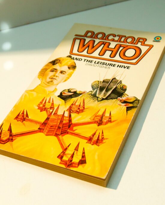 1982 1st ed Doctor Who episode novel “The Leisure Hive” Tom Baker as Fourth Doctor Season 18 – 1980 First edition vintage American paperback