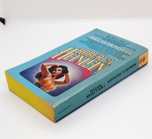 Vintage science fiction paperback Robert Heinlein "I Will Fear No Evil" c1982 - Image 2