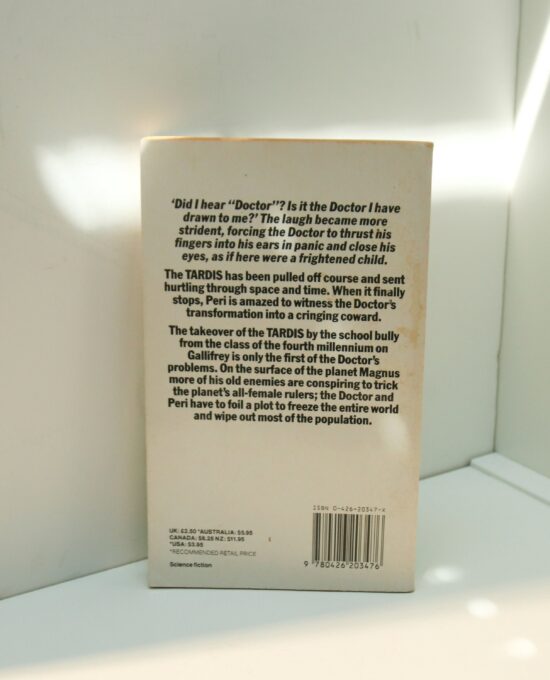 1990 1st ed. Doctor Who “The Mission to Magnus” Novelization of a “missing episode” from the 1985 season Sixth Doctor First Edition UK