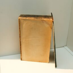 c.1819 "A Topographical & Historic Description of the County of York" Antique marbles text block w- 4 fold-out maps Numerous illustrations