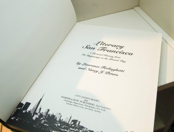 Literary San Francisco [1980] First edition A pictorial history Illustrated coffee table history book - Image 6