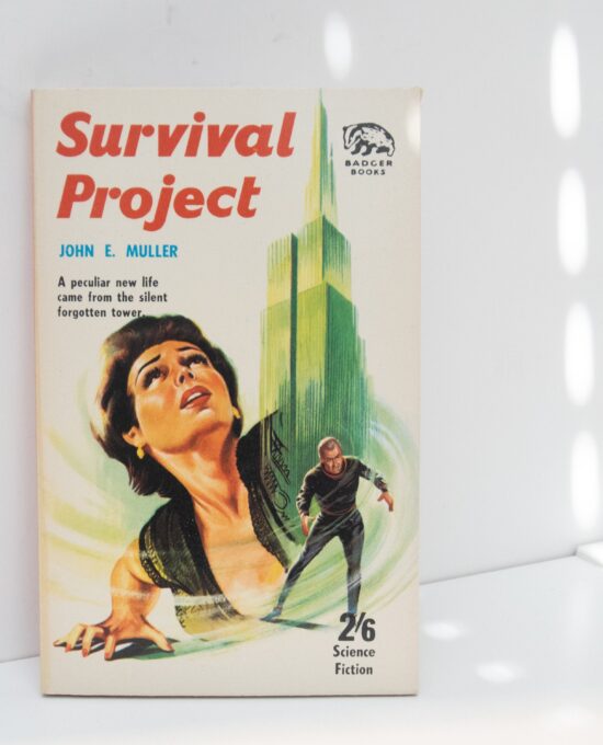 Survival Project [1966] Badger Books SF classic Appears unread!