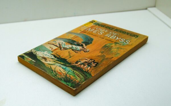 1963 Edgar Rice Burroughs "Out of Time's Abyss" First edition paperback 3rd/final book in Caspak / Caprona trilogy - Image 4