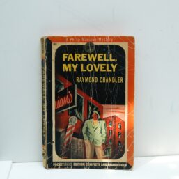 1943 Raymond Chandler "Farewell, My Lovely" Philip Marlowe First edition Chandler's 2nd Philip Marlowe novel 1st time in paperback