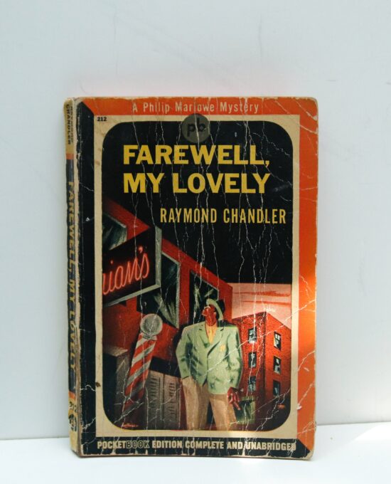 1943 Raymond Chandler “Farewell, My Lovely” Philip Marlowe First edition Chandler’s 2nd Philip Marlowe novel 1st time in paperback