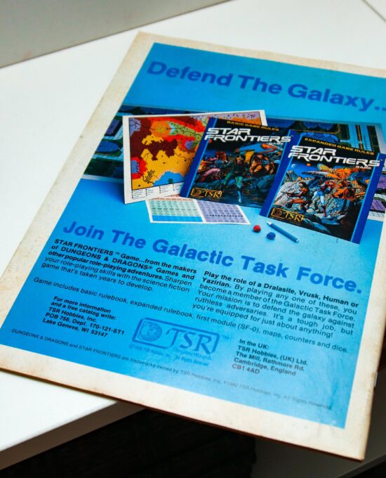 1982 Mark Hamill interview “Starlog #65” Tim Hildebrandt Raiders of Lost Ark 2-page color pull-out The Stuff Tons of photos! 66 pages