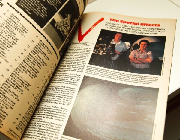 1985 Walter Koenig on Star Trek III "Starlog #91" 7 pages of Dune Monty Python Runaway "V"  Oz The Stuff Tons of photos! 70 pages - Image 4