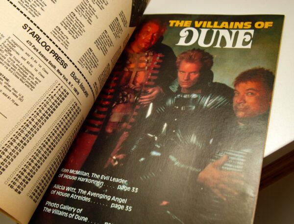 1985 Walter Koenig on Star Trek III "Starlog #91" 7 pages of Dune Monty Python Runaway "V"  Oz The Stuff Tons of photos! 70 pages - Image 7