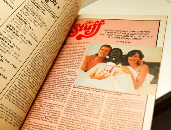 1985 Walter Koenig on Star Trek III "Starlog #91" 7 pages of Dune Monty Python Runaway "V"  Oz The Stuff Tons of photos! 70 pages - Image 8