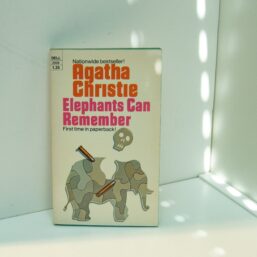 Hercule Poirot mystery "Elephants Can Remember" Agatha Christie [1973] First edition first time in paperback May be unread!