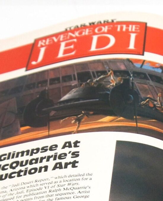 Revenge of the Jedi pre-production art! Starlog #62 Sept. 1982 Kahn Dr Who Tron 66 pages