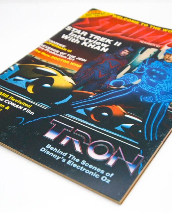 Revenge of the Jedi pre-production art! Starlog #62 Sept. 1982 Kahn Dr Who Tron 66 pages