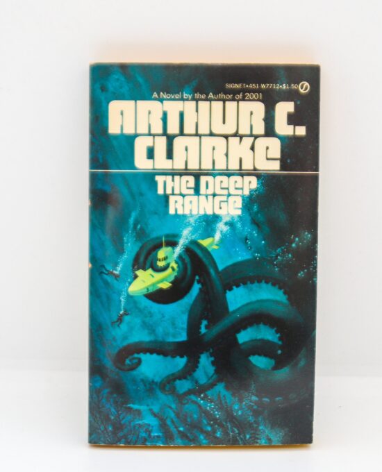 Arthur C. Clarke “The Deep Range” c.1980 Near fine grade Vintage paperback