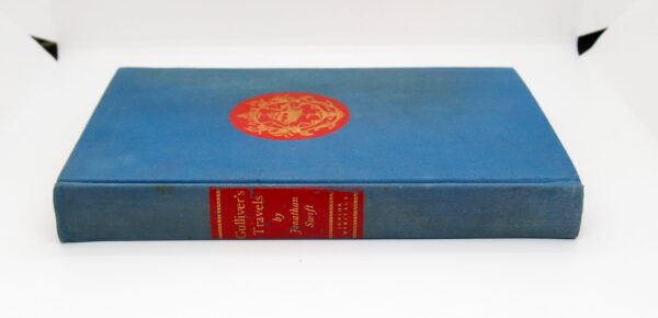 Gulliver's Travels c.1940 Jonathan Swift Cloth wrapped vintage hardcover with wood engraved illustrations by Fritz Eichenberg - Image 3