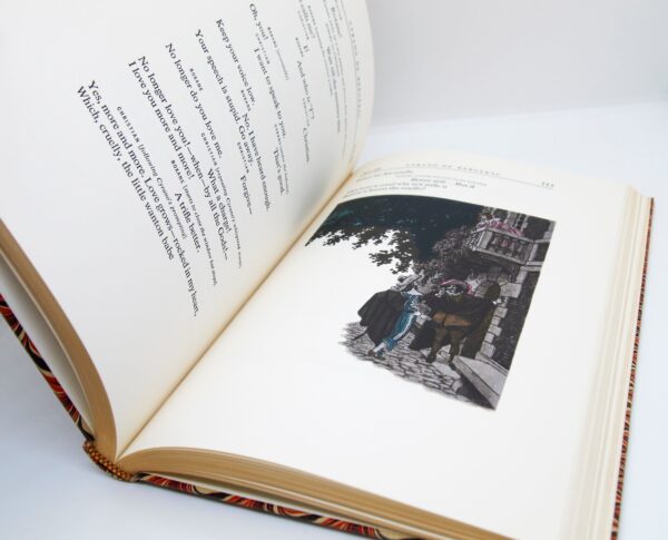 Cyrano de Bergerac Edmond Rostand [c.1954] Illustrated Decorated cloth wrapped hardcover in slipcase Pierre Brissaud artwork - Image 9