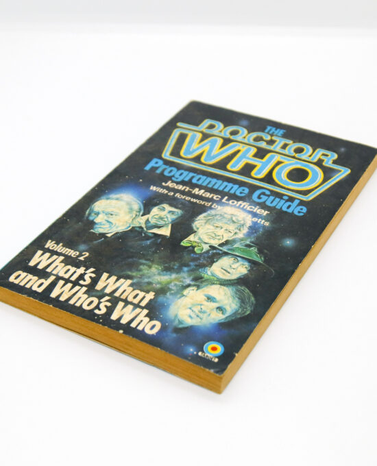 1984 Doctor Who Programme Guide Vol. 2 “What’s What and Who’s Who” Vintage British paperback