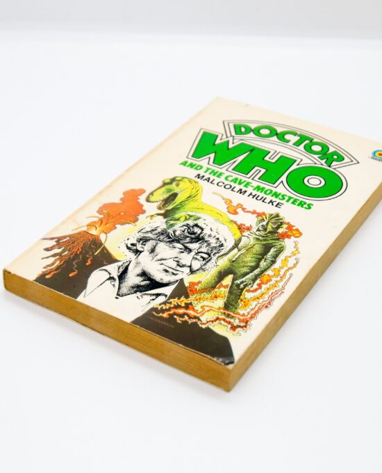 1983 Doctor Who novel “Doctor Who and the Cave-Monster Vintage British paperback 3rd Doctor John Pertwee