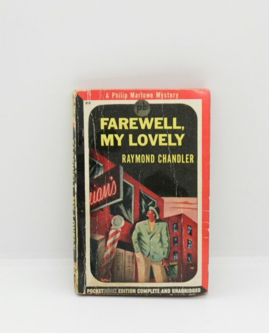 Raymond Chandler “Farewell, My Lovely” Chandler’s 2nd Philip Marlowe novel 1st time in paperback
